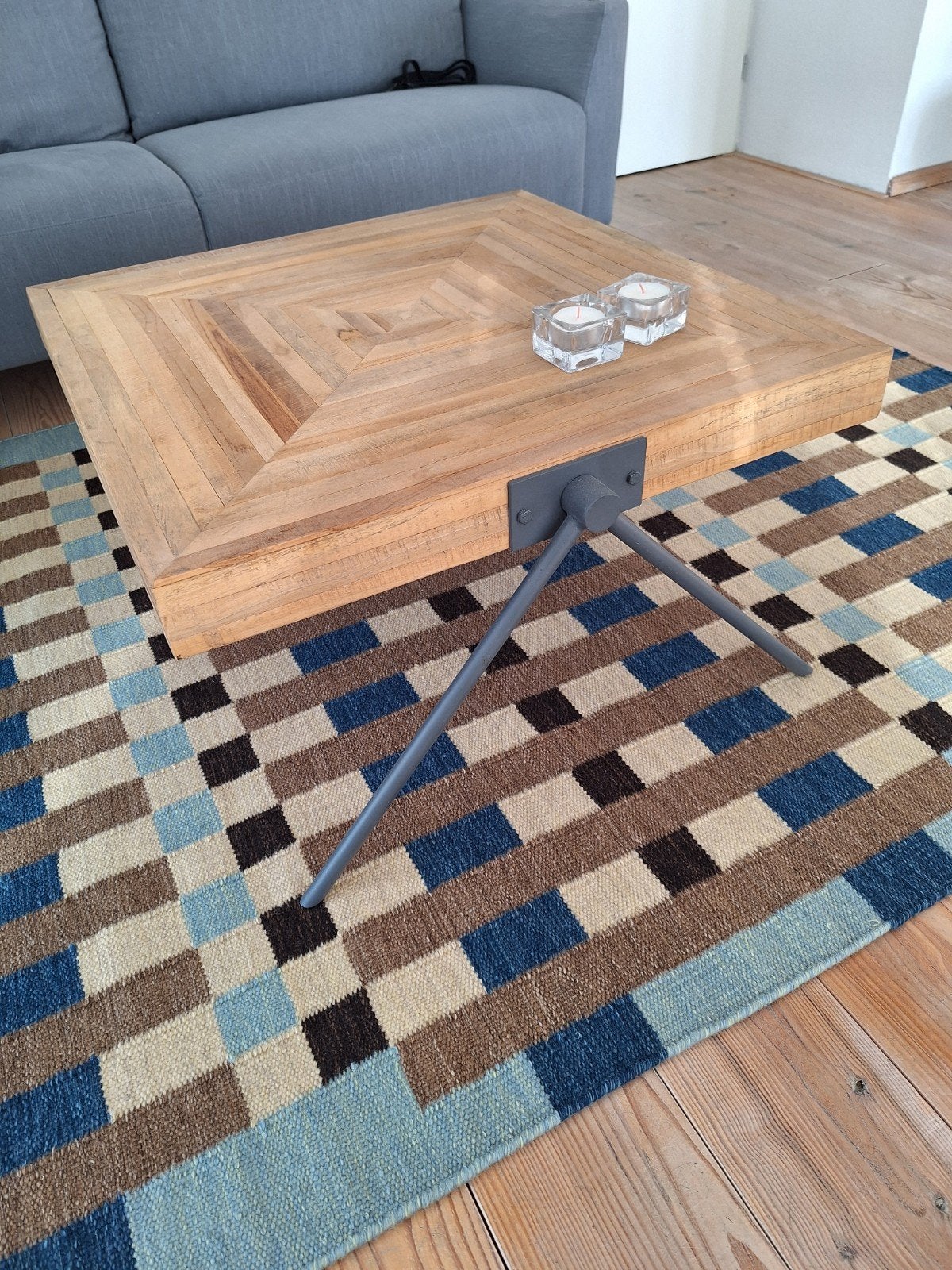 Salontafel, Ophalen, 50 tot 100 cm, Vierkant, 50 tot 100 cm