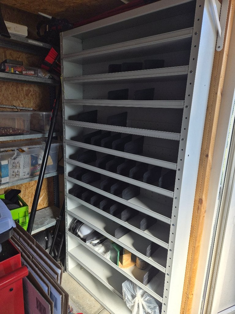 Vakken kast, Ophalen, Gebruikt