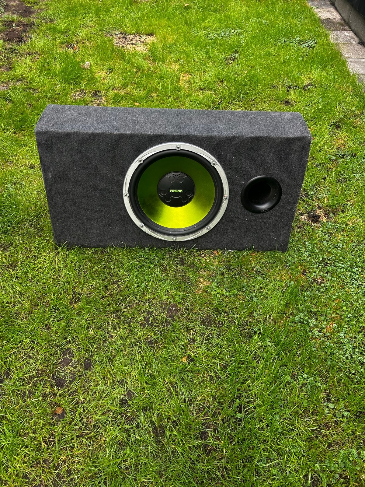 Fusion Subwoofer - Krachtige Bass voor in de Auto, Ophalen of Verzenden, Gebruikt