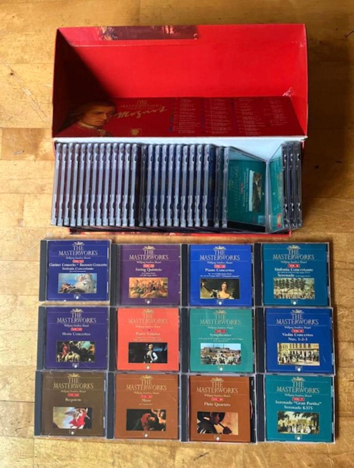 The Mozart Masterworks, Cd's en Dvd's, Boxset, Mozart, Ophalen of Verzenden, Zo goed als nieuw