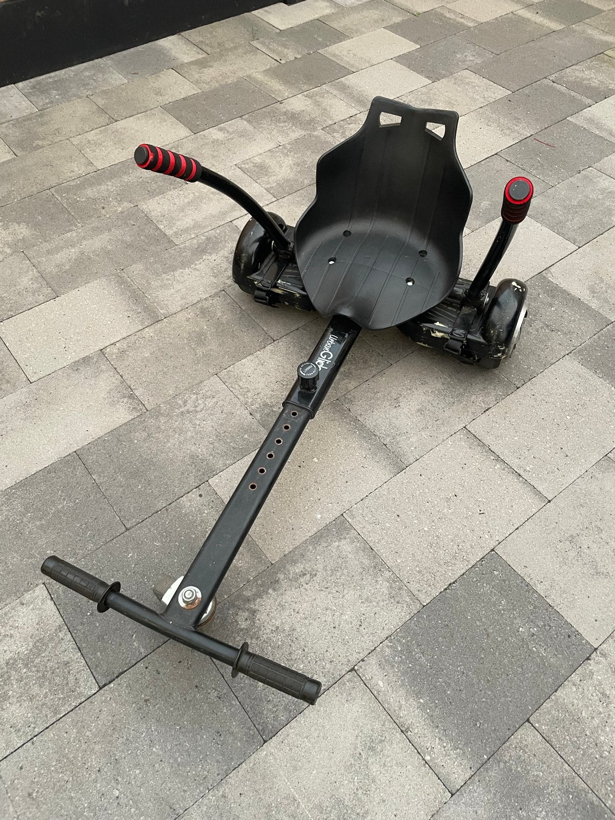 Hoverboard met kart/hoverkart, Gebruikt