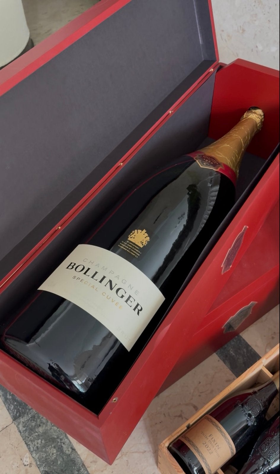 Nabuchodonoser Champagne Bollinger (15L), Frankrijk, Nieuw, Ophalen of Verzenden, Champagne