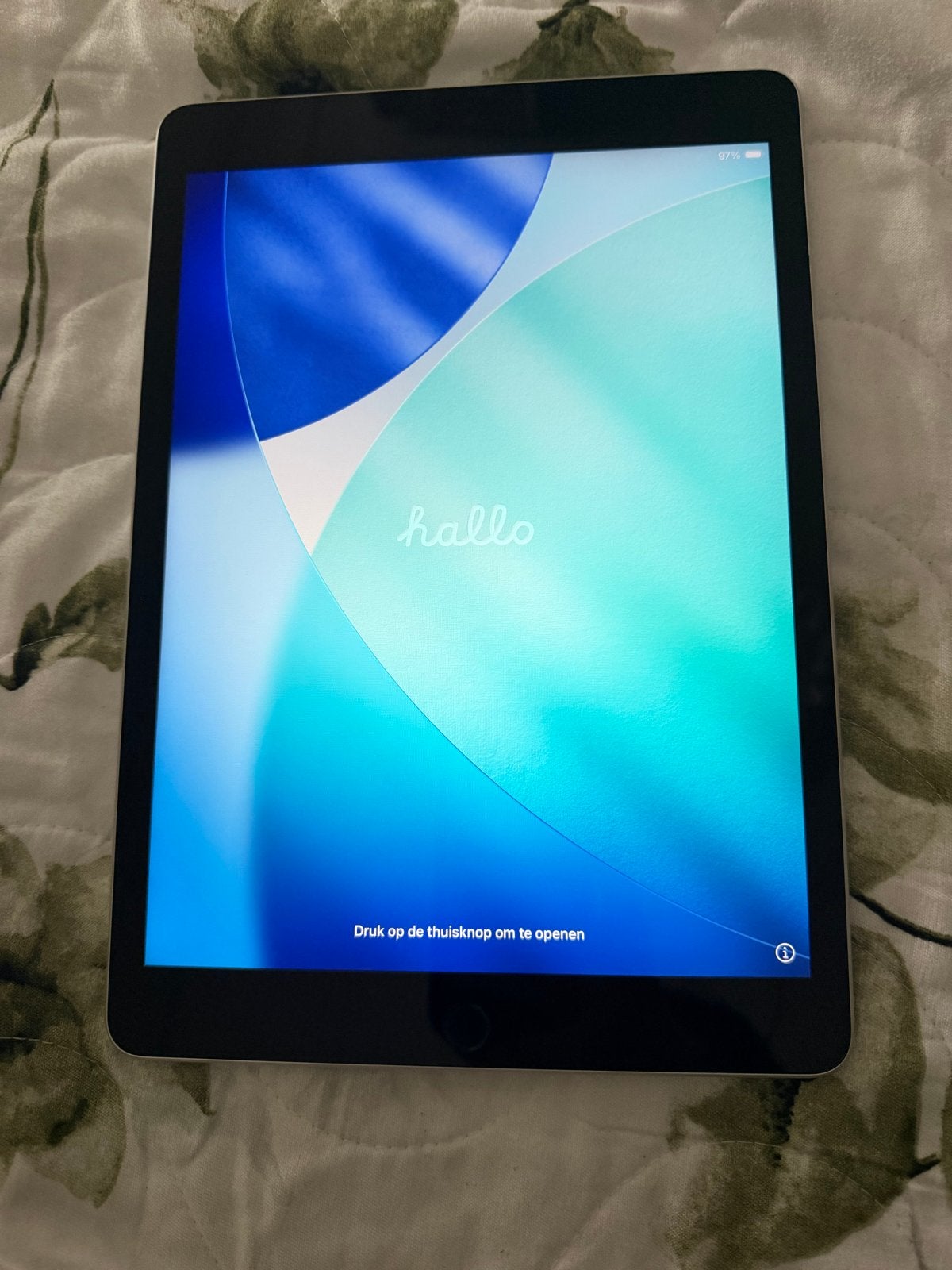 Apple iPad 9e generatie 64GB Wi-Fi Zilver, Computers en Software, Apple iPads, 10 inch, Apple iPad, Ophalen of Verzenden, Zo goed als nieuw