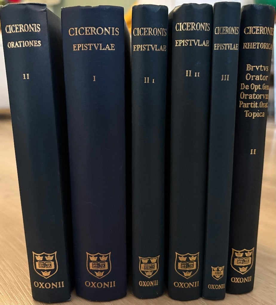 Set van 6x Cicero - Oxford classical texts (Latijn), Ophalen of Verzenden, Alpha, Gelezen, WO