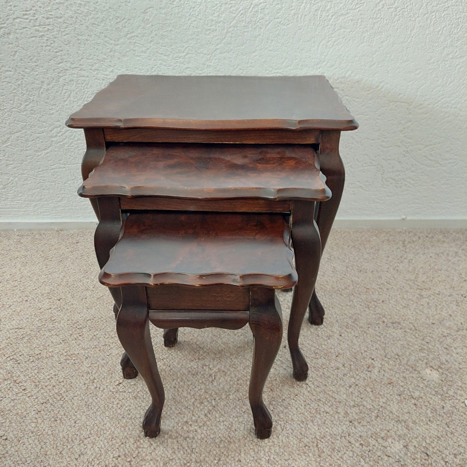vintage klassieke mimiset of nesting tables, Ophalen