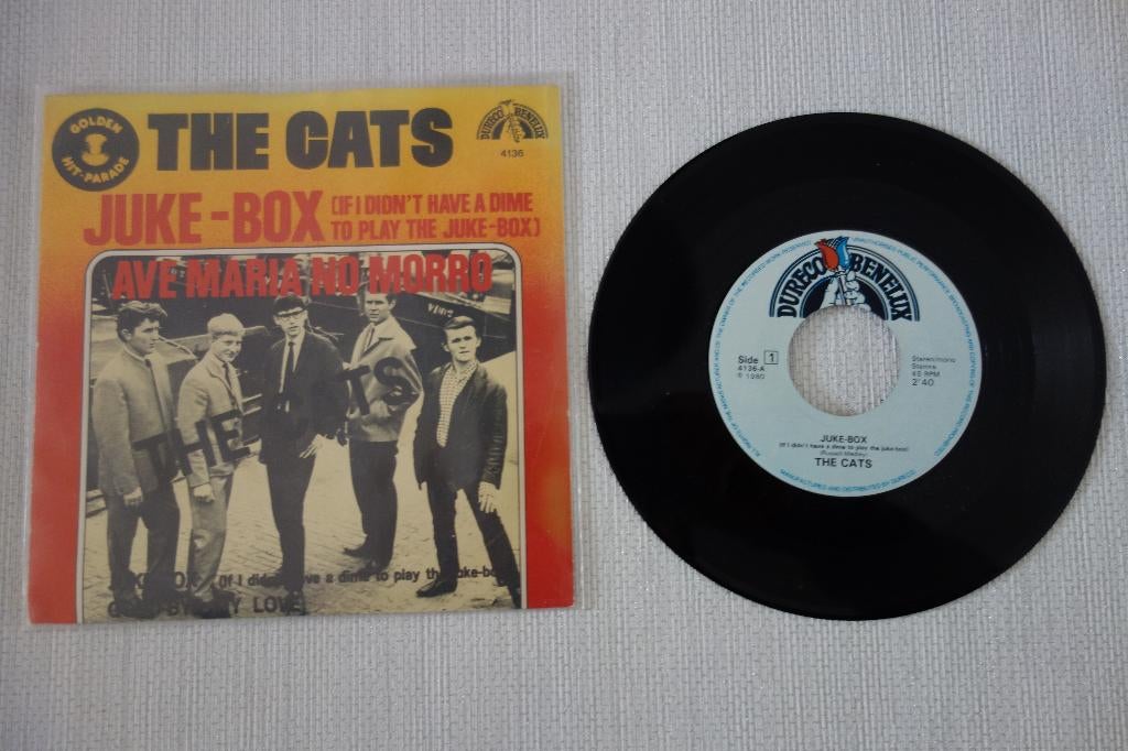 The Cats single Juke Box, Cd's en Dvd's, Vinyl Singles, 7 inch, Single, Ophalen of Verzenden, Zo goed als nieuw