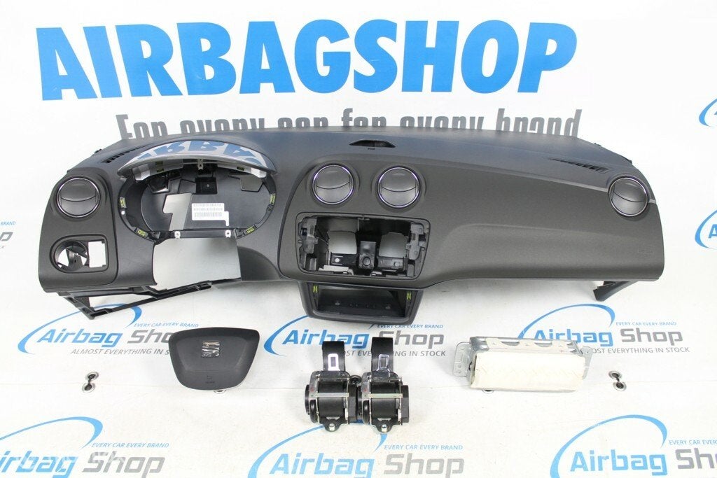 Airbag set - Dashboard bruin navi Seat Ibiza 6J facelift