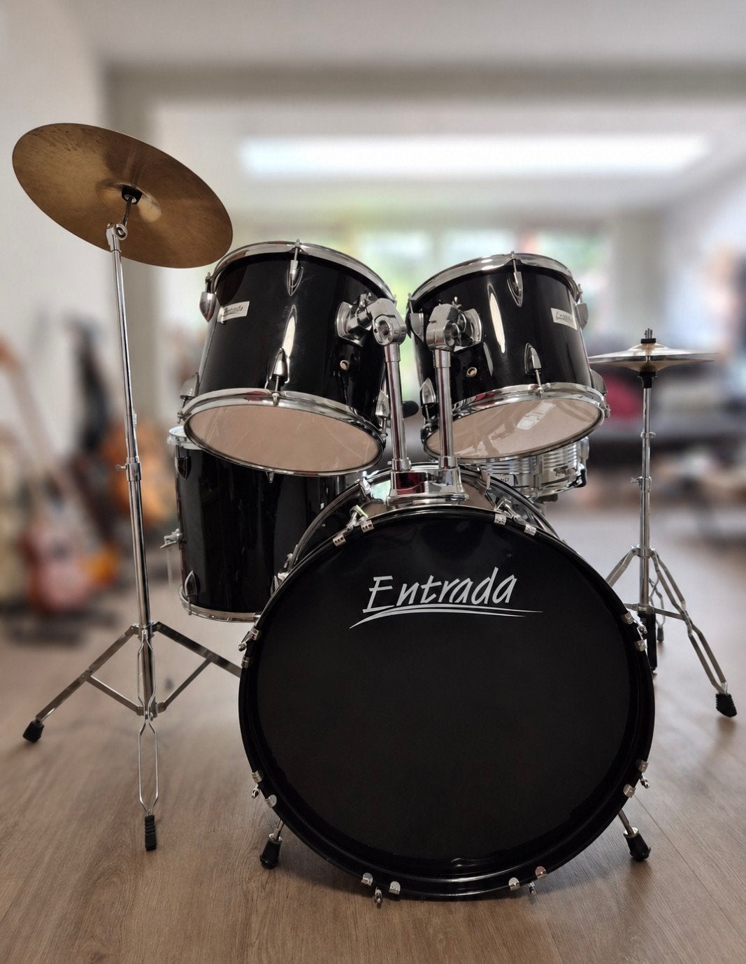 Entrada drumstel - Compleet en in goede staat, Muziek en Instrumenten, Ophalen, Zo goed als nieuw, Overige merken
