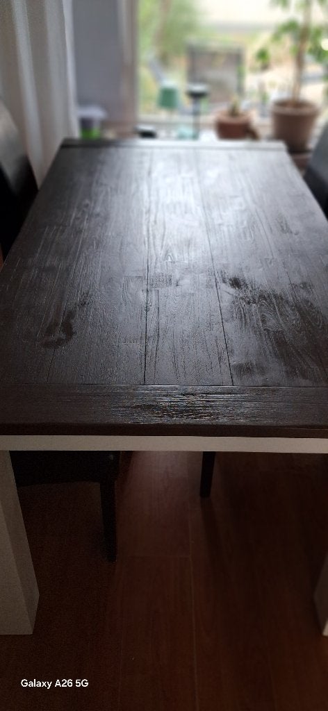 Eettafel, Ophalen, Gebruikt, 50 tot 100 cm, 150 tot 200 cm