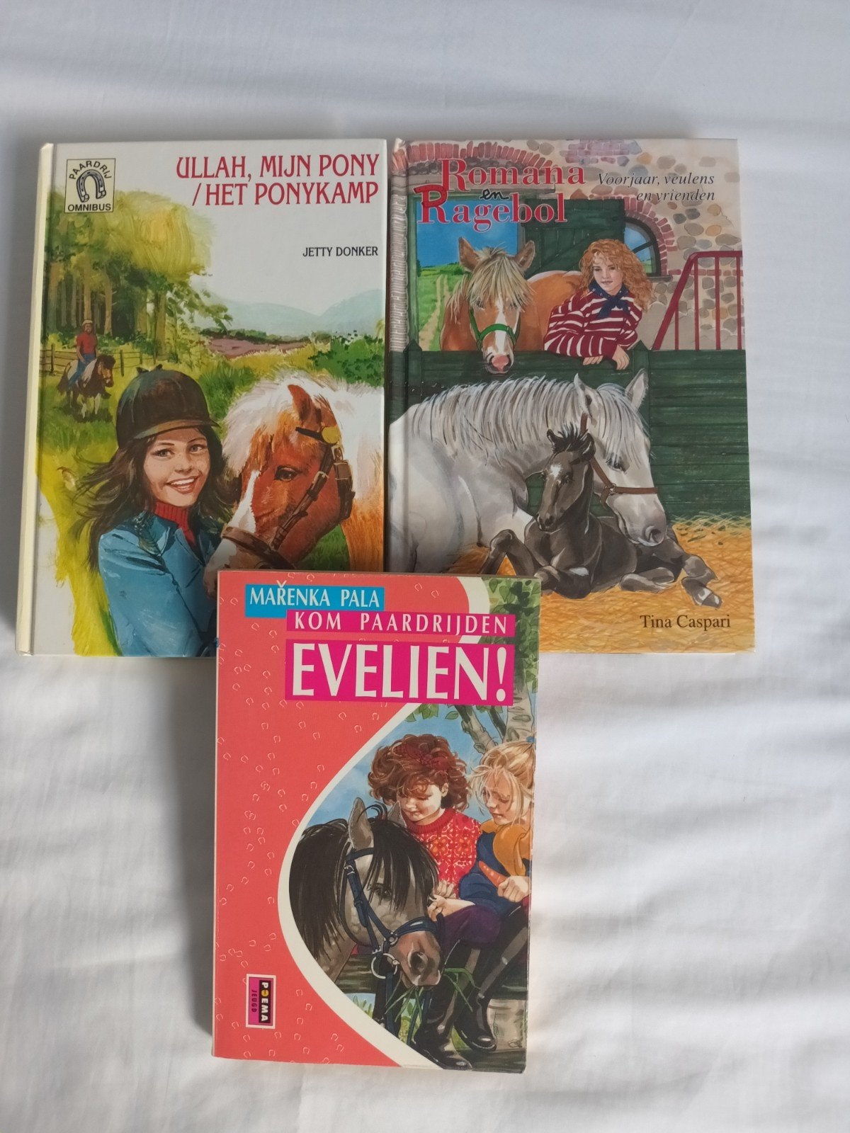 Paardenboeken voor meisjes van 10 jaar, Ophalen of Verzenden, Gelezen, Jetty Donker, Tina Caspari, Marenka Pala, Fictie algemeen