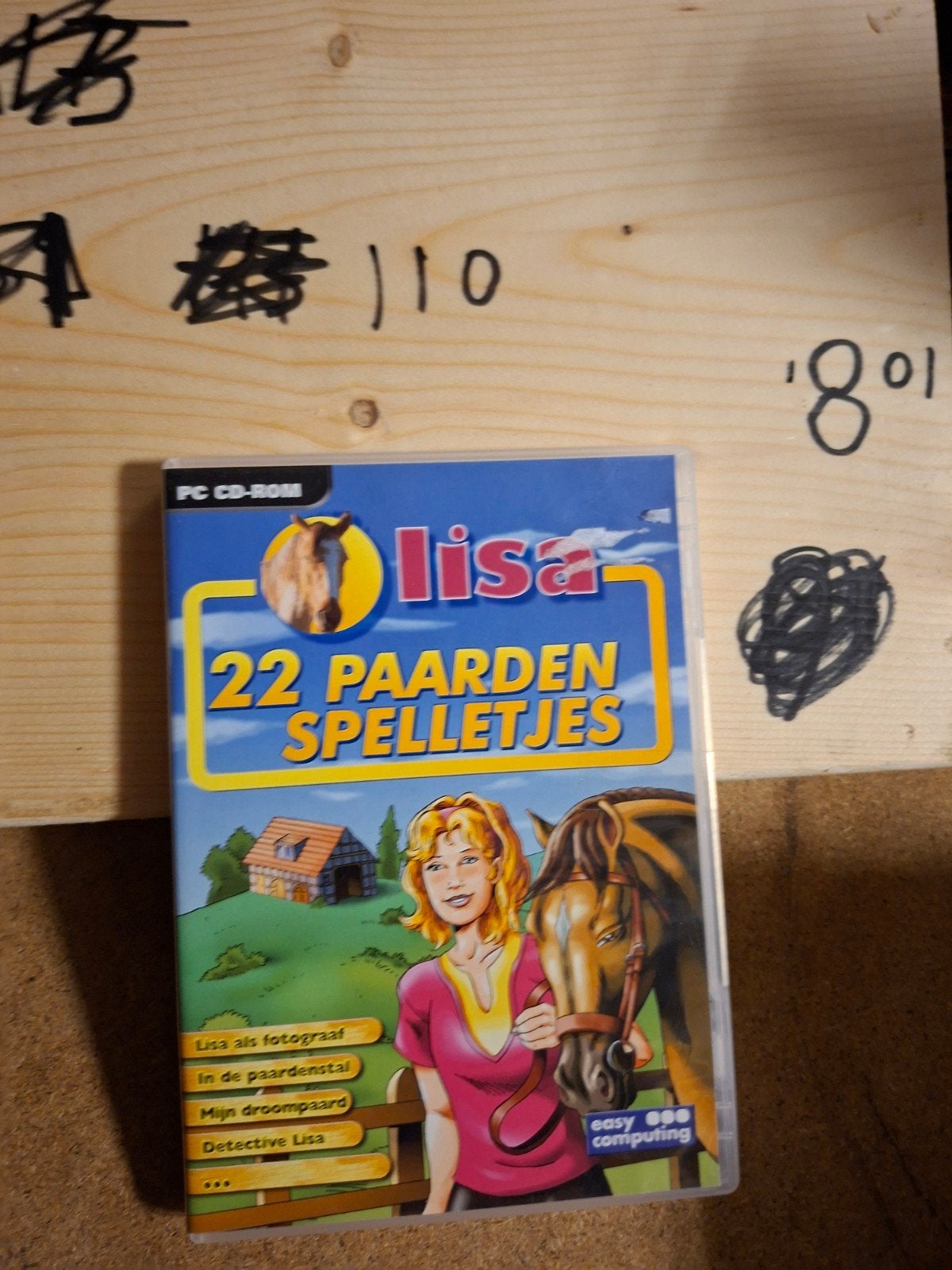 Lisa: 22 Paarden Spelletjes PC CD-ROM, Spelcomputers en Games, Gebruikt, 1 speler, Ophalen of Verzenden, Vanaf 3 jaar