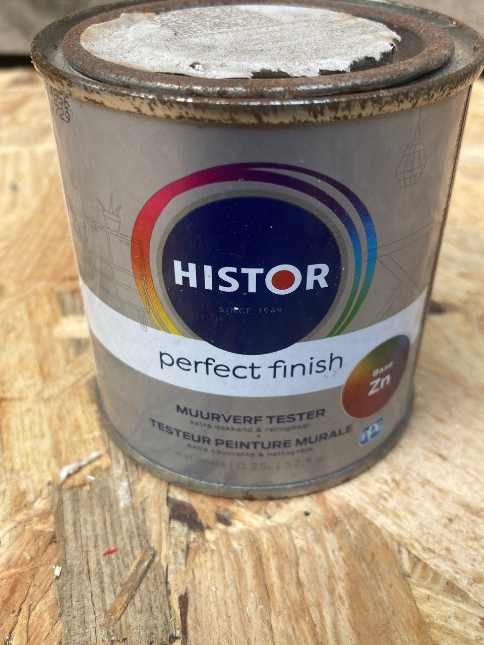 Histor Perfect Finish Muurverf Tester - Basis Zn, Ophalen of Verzenden, Nieuw
