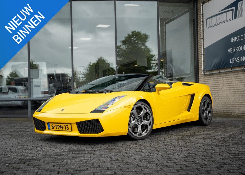 Lamborghini Gallardo 5.0 V10 Spyder*ORIGNL*1e EIG.*LIFT*COLL, Auto's, Lamborghini, Automaat, Gebruikt, Cabriolet, Bedrijf