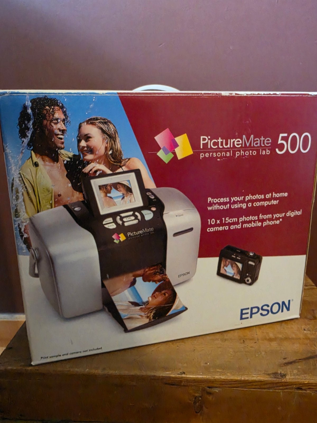 Epson PictureMate 500 - Persoonlijke fotoprinter, Computers en Software, Fotoprinter, Kleur printen, Ophalen of Verzenden, Zo goed als nieuw