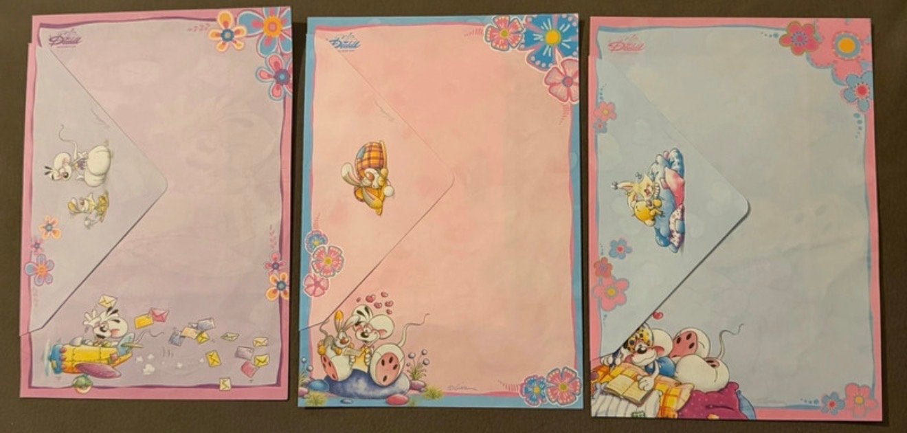3 setjes briefpapier, Diversen, Ophalen of Verzenden, Gebruikt