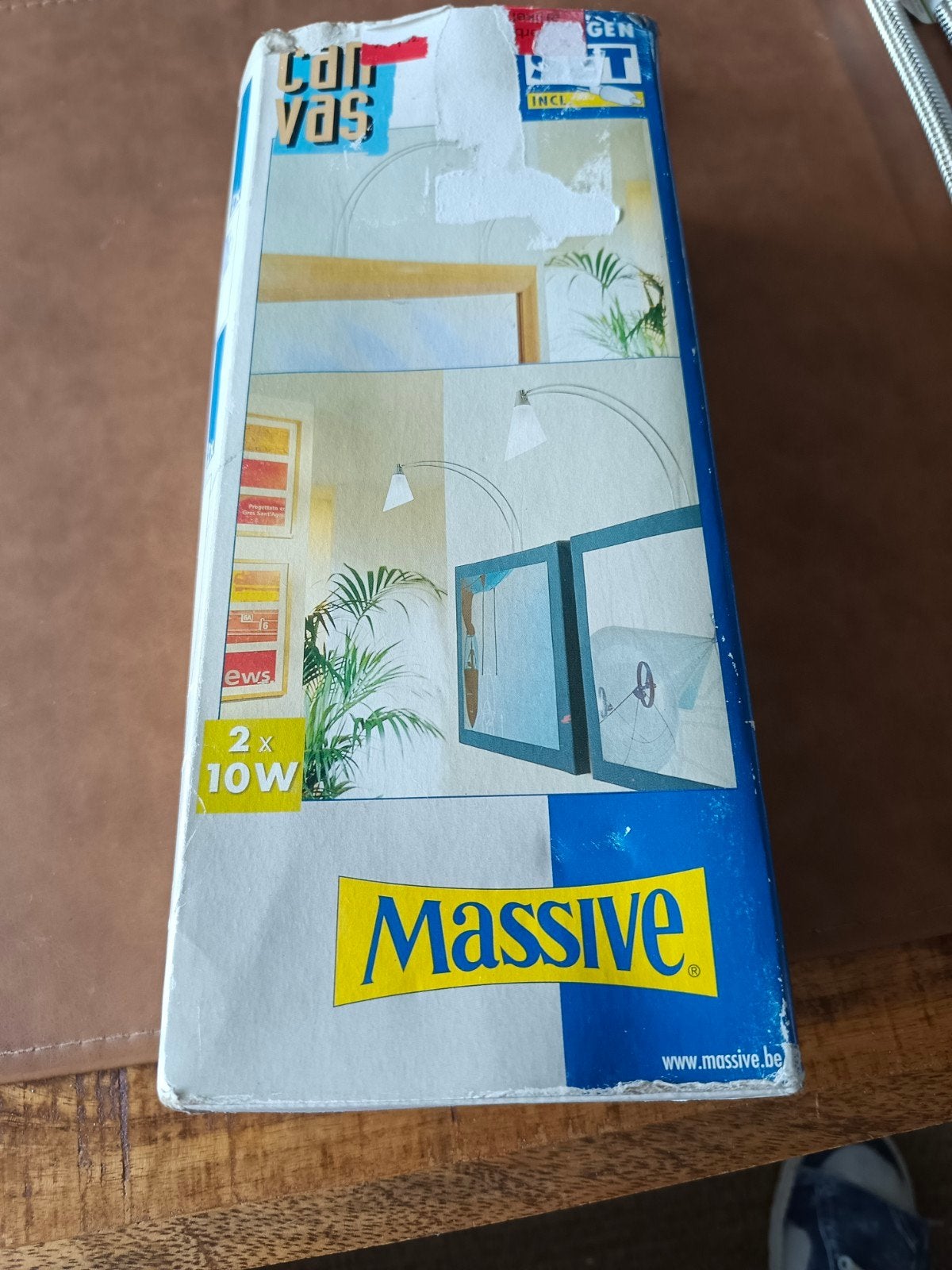 Massive Booglamp Vloerlamp - Nieuw in doos, Ophalen, Nieuw, Minder dan 100 cm, Metaal