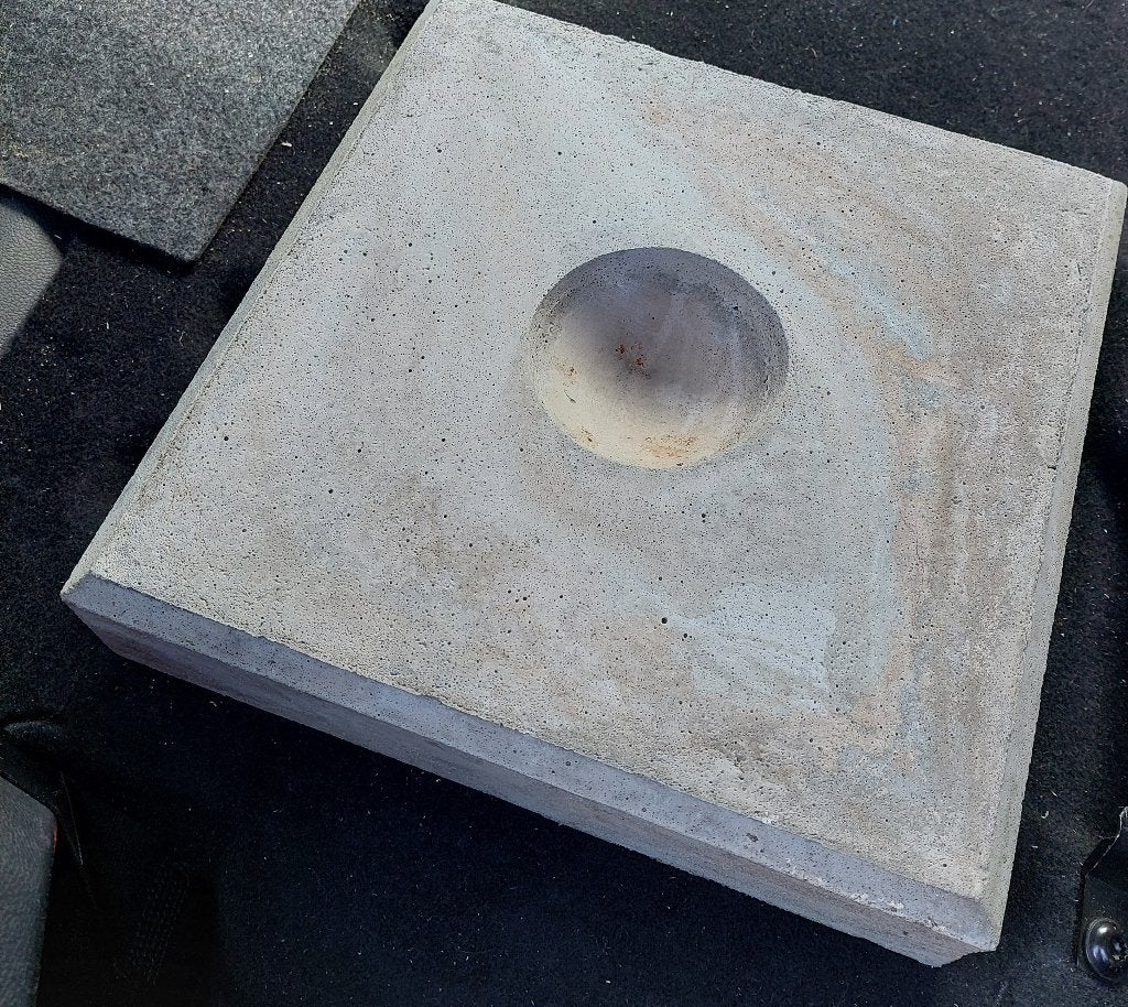 Nu 7  Betonnen knikkerpot stoeptegels 30x30 grijs, Ophalen, Overige typen, Nieuw, Minder dan 5 m²