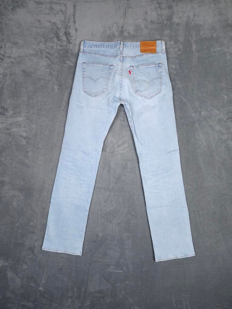 Levis 501 Broek W32 L32 Straight Fit Lichtblauw Jeans., Blauw, ., W32 (confectie 46) of kleiner, Ophalen of Verzenden