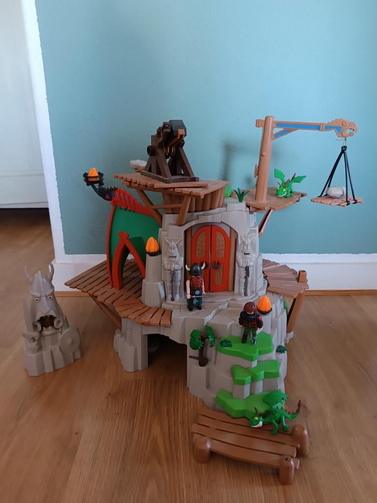 Playmobil Berk Drakenrijders 9243, Ophalen of Verzenden, Gebruikt, Jongen of Meisje