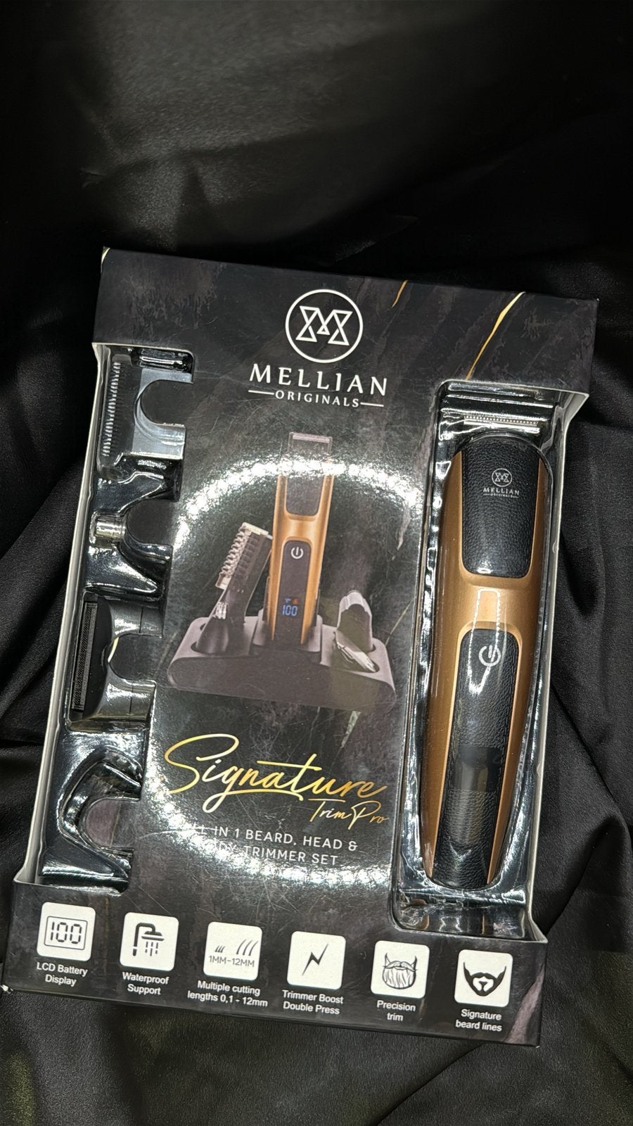 Baard trimmer - 10 delige trimmer set, Ophalen of Verzenden, Zo goed als nieuw, Gehele gezicht