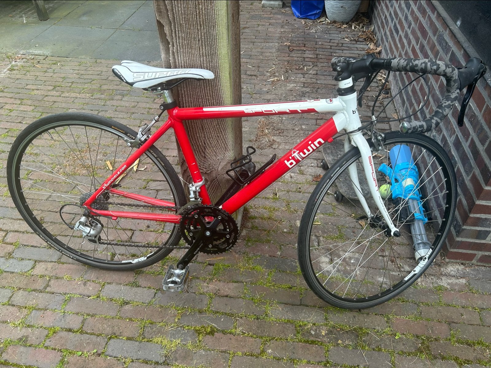B'Twin Sport 1 racefiets - Maat 45, Aluminium frame, Gebruikt, Aluminium, Minder dan 49 cm, Overige maten