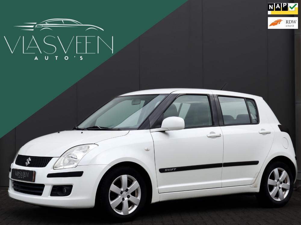 Suzuki Swift met leer! Airco! > APK tot 21 maart 2027, Auto's, Voorwielaandrijving, 400 kg, Origineel Nederlands, Bedrijf