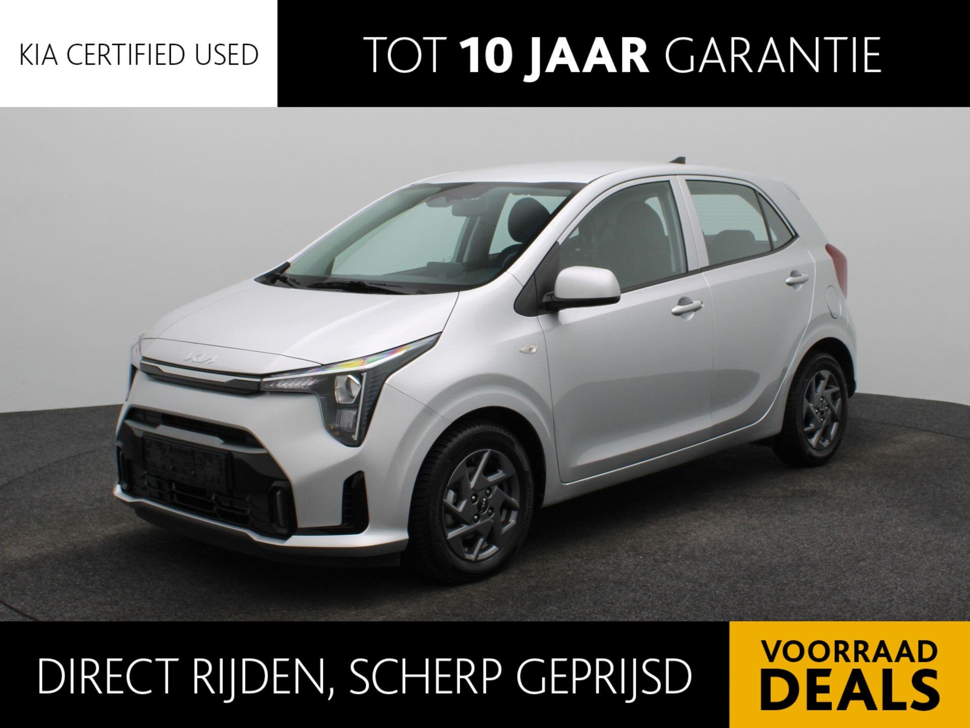 KIA Picanto 1.0 DPI DynamicPlusLine Automaat | Camera | Navi, Auto's, Kia, Stof, Euro 6, Lichtsensor, 19 km/l