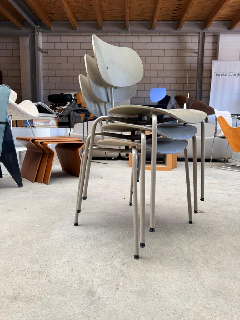 Wilde+Spieth Se68 Chair By Eiermann (voorraad: meerdere), Huis en Inrichting, Ophalen, Gebruikt, Hout, X