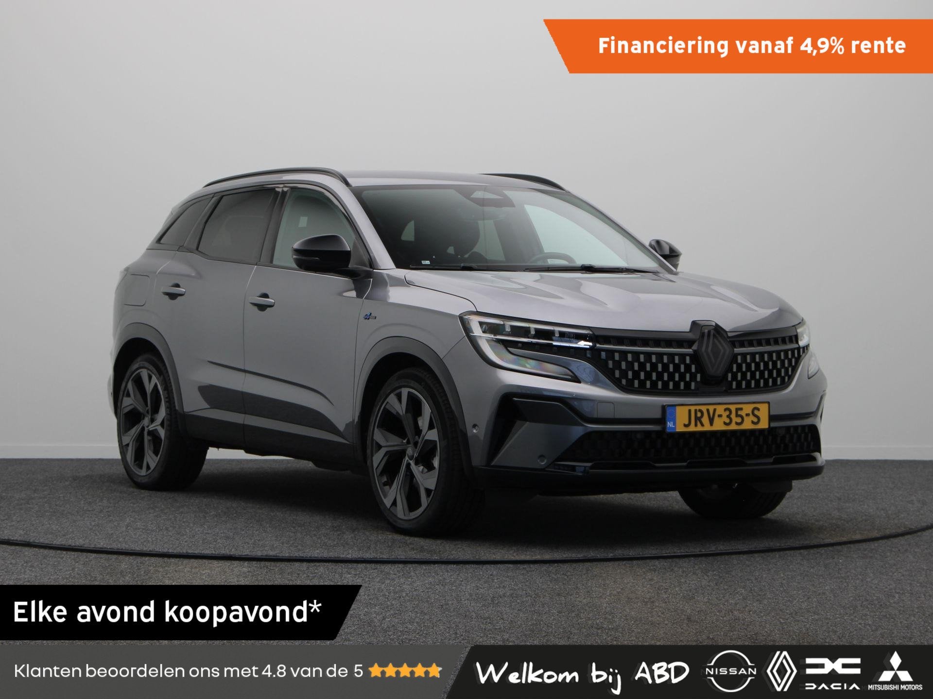 Renault Austral E-Tech full hybrid 200pk iconic esprit Alpin, Auto's, Renault, Bedrijf, Te koop, Austral, 360° camera, ABS, Adaptieve lichten
