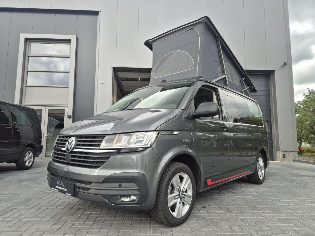Vw T6.1 California 4Motion DSG 2020 87dkm hefdak camper, Caravans en Kamperen, Automaat, Buscamper of Camperbus, Ringverwarming