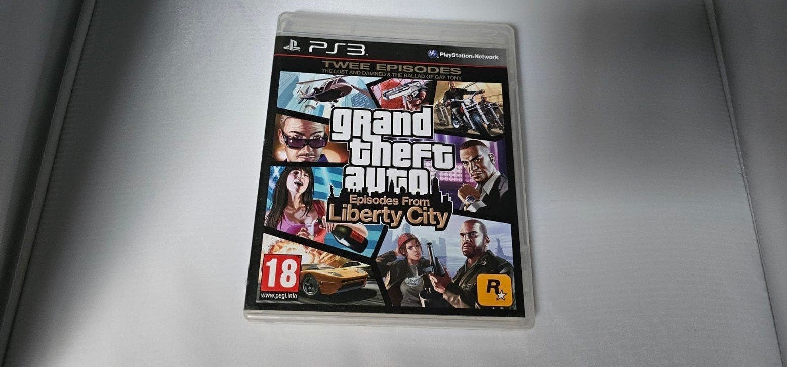 Grand Theft Auto: Episodes From Liberty City (PS3), Avontuur en Actie, Gebruikt, Vanaf 18 jaar, 1 speler