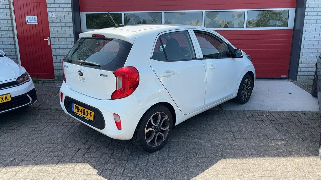 Kia Picanto 1.0 CVVT First Edition 5 PERS / CARPLAY / CAMERA, Auto's, Kia, Voorwielaandrijving, Stof, Gebruikt, Euro 6