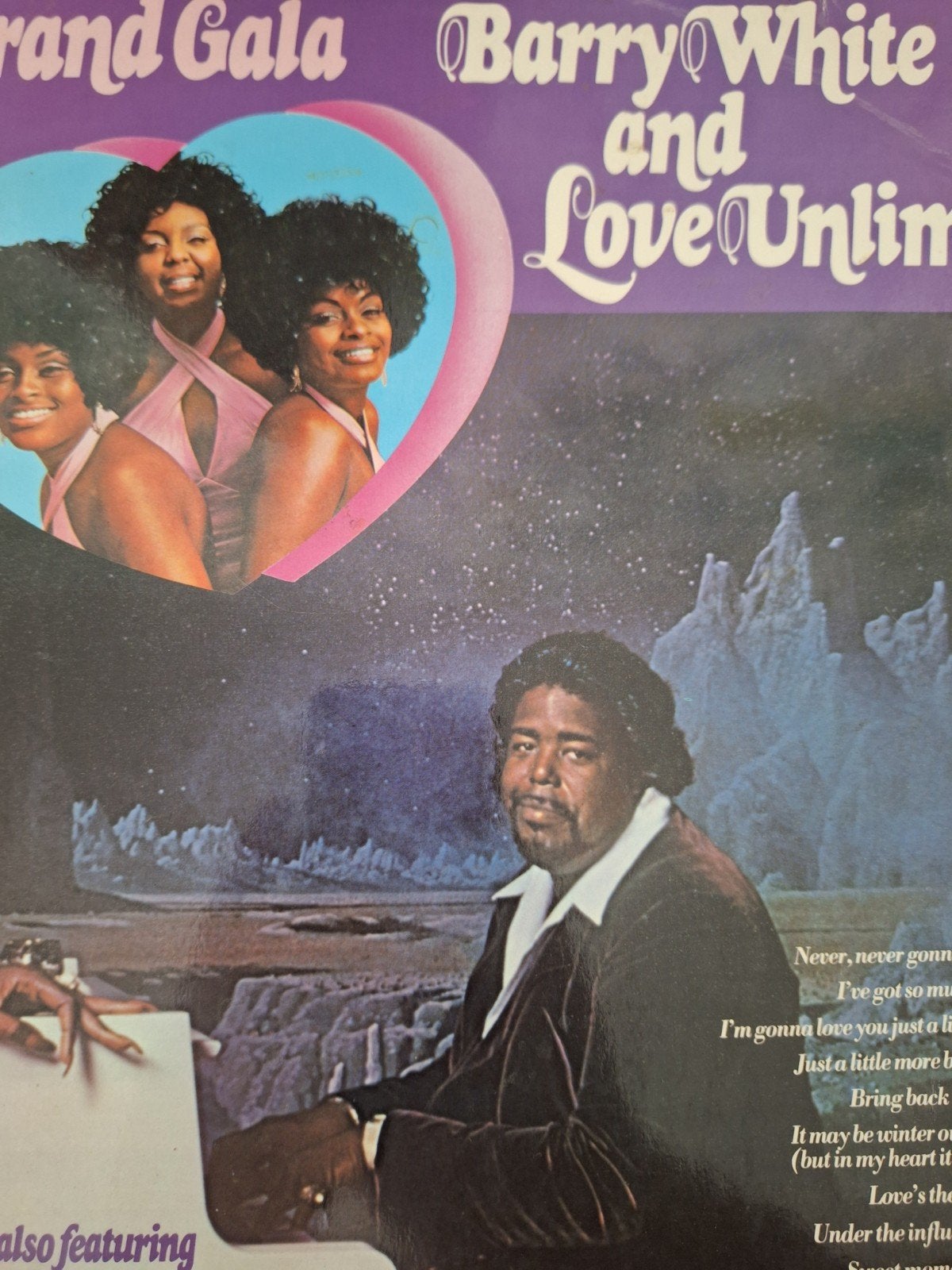 Barry White & Love Unlimited - Grand Gala LP (1973), LP, Gebruikt, Originele persing, Ophalen of Verzenden