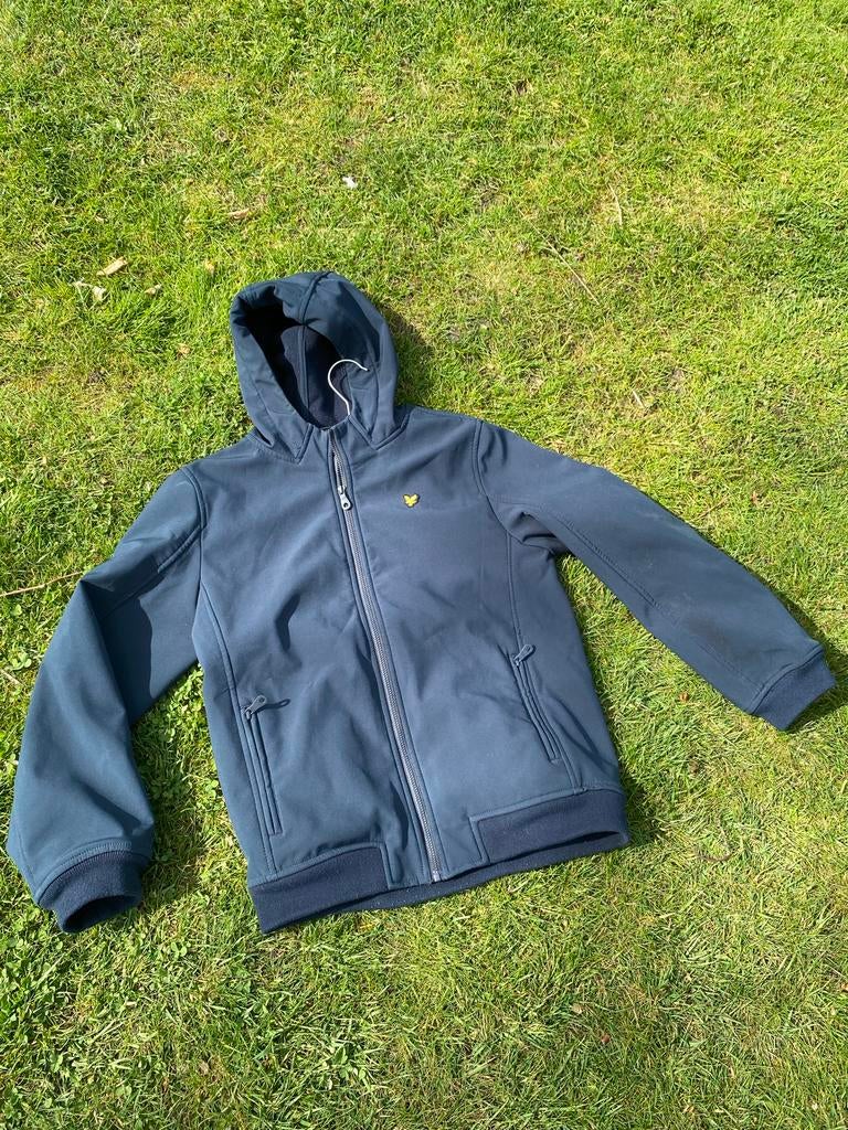 Lyle & Scott tussenjas blauw 12-13 jaar, Kinderen en Baby's, Kinderkleding | Maat 152, Ophalen, Gebruikt, Jongen, Jas