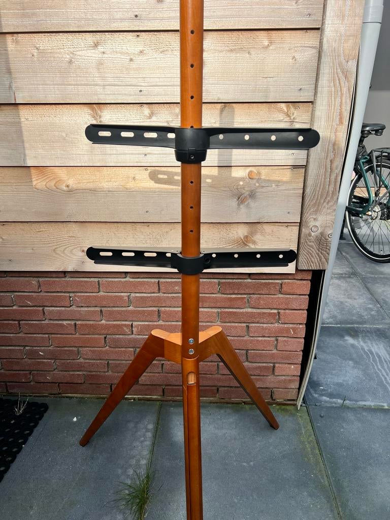 Houten Ezel Statief voor LED TV (Samsung Frame), Ophalen, Zo goed als nieuw