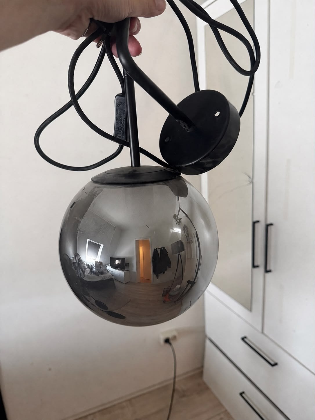 hanglamp voor muur, Huis en Inrichting, Ophalen