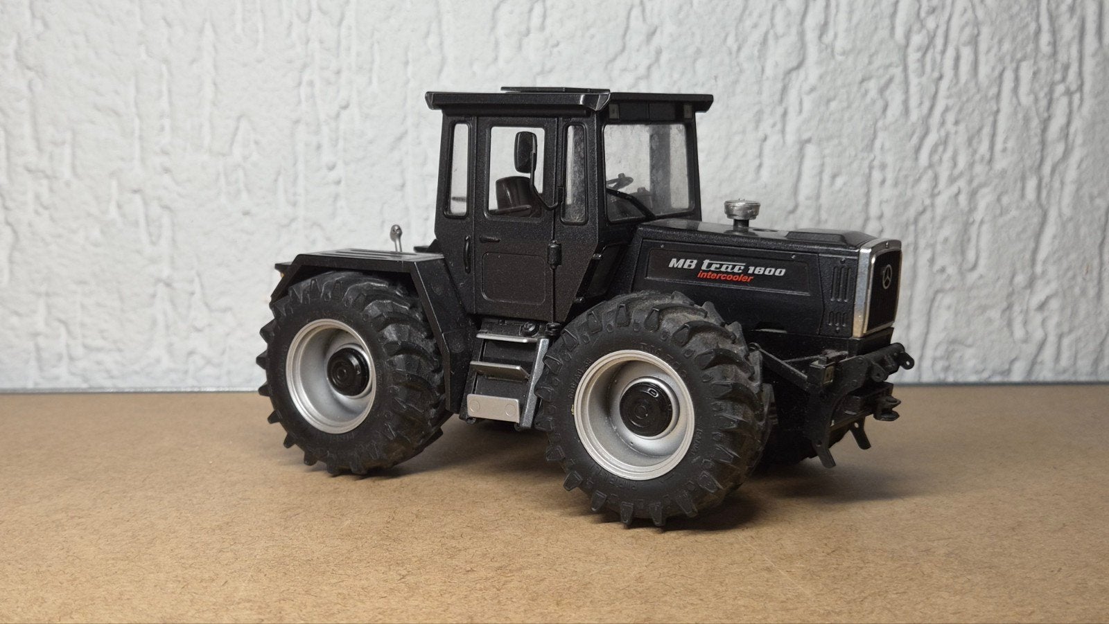 Mb Trac 1800 Black (niet compleet), Schuco, Gebruikt, ., Tractor of Landbouw