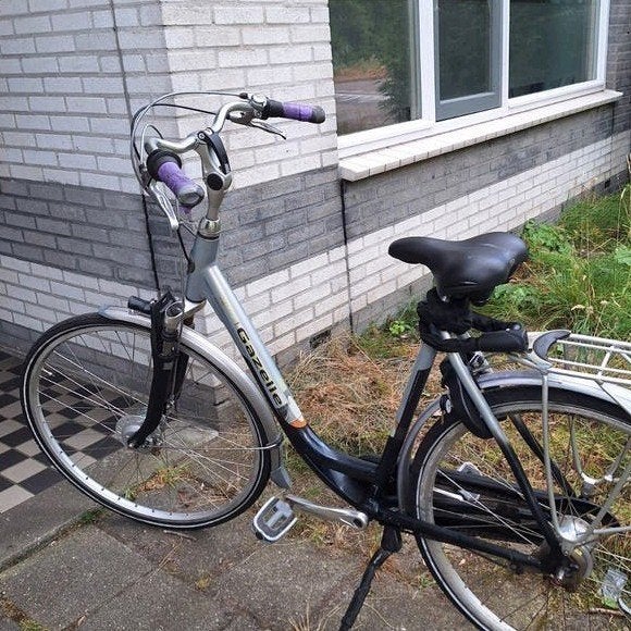 Gazelle damesfiets met versnellingen, Fietsen en Brommers, Fietsen | Dames | Damesfietsen, Ophalen, Velgrem, Versnellingen, Gazelle