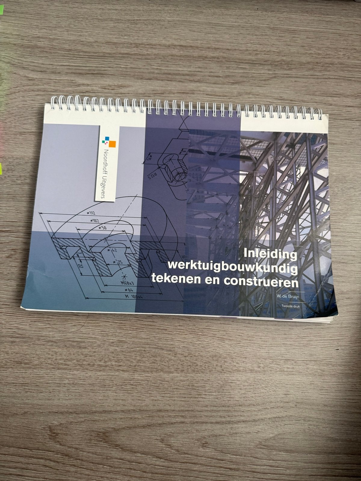 Inleiding werktuigbouwkundig tekenen en construeren, Boeken, Ophalen, Gelezen, Werktuigbouwkunde