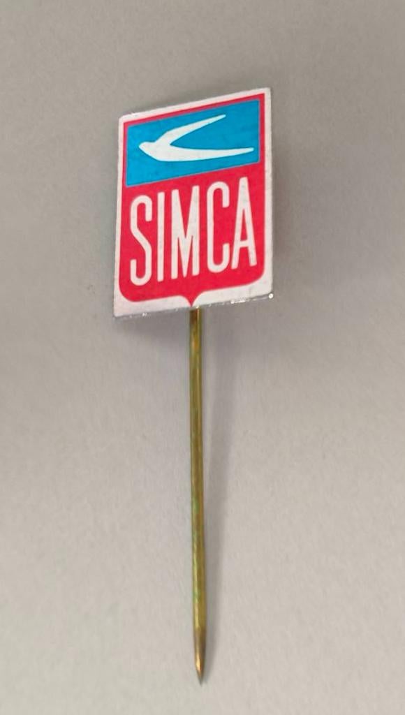 Speldje Simca, Ophalen of Verzenden, Zo goed als nieuw, Transport, Speldje of Pin