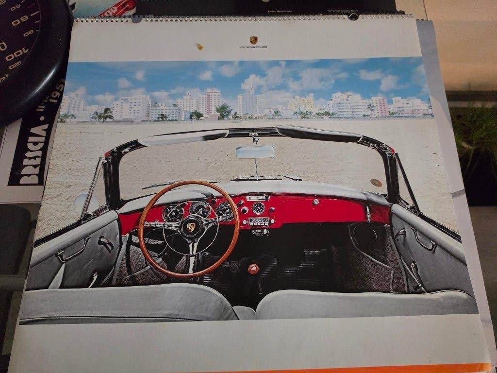 Porsche kalender, klassik, Ophalen of Verzenden, Gebruikt, Auto's