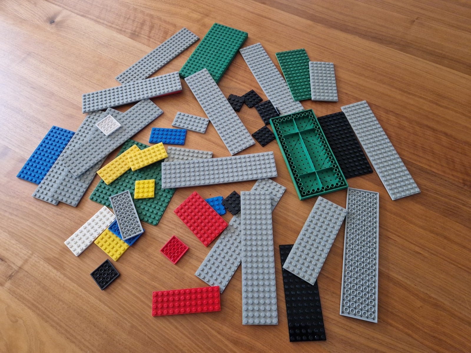 LEGO bouwplaten - 515 gram, Ophalen of Verzenden, Gebruikt, Overige merken
