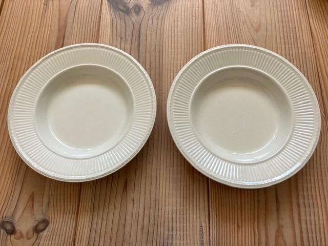 3x Wedgwood Edme diepe borden (23 cm), Ophalen, Gebruikt, Bord(en), Wedgwood