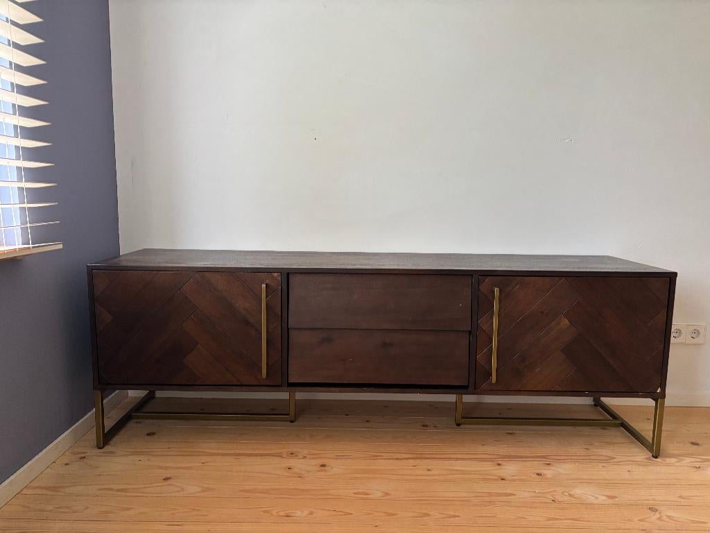 Dutchbone Class Dressoir, Huis en Inrichting, Kasten | Dressoirs, Ophalen, Gebruikt, 25 tot 50 cm, 150 tot 200 cm