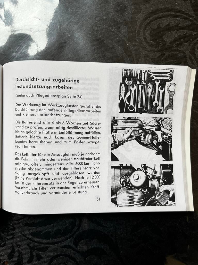 BMW Handbuch Motorräder R50 R60 R69 - Origineel Boekje, Motoren, Ophalen of Verzenden, BMW