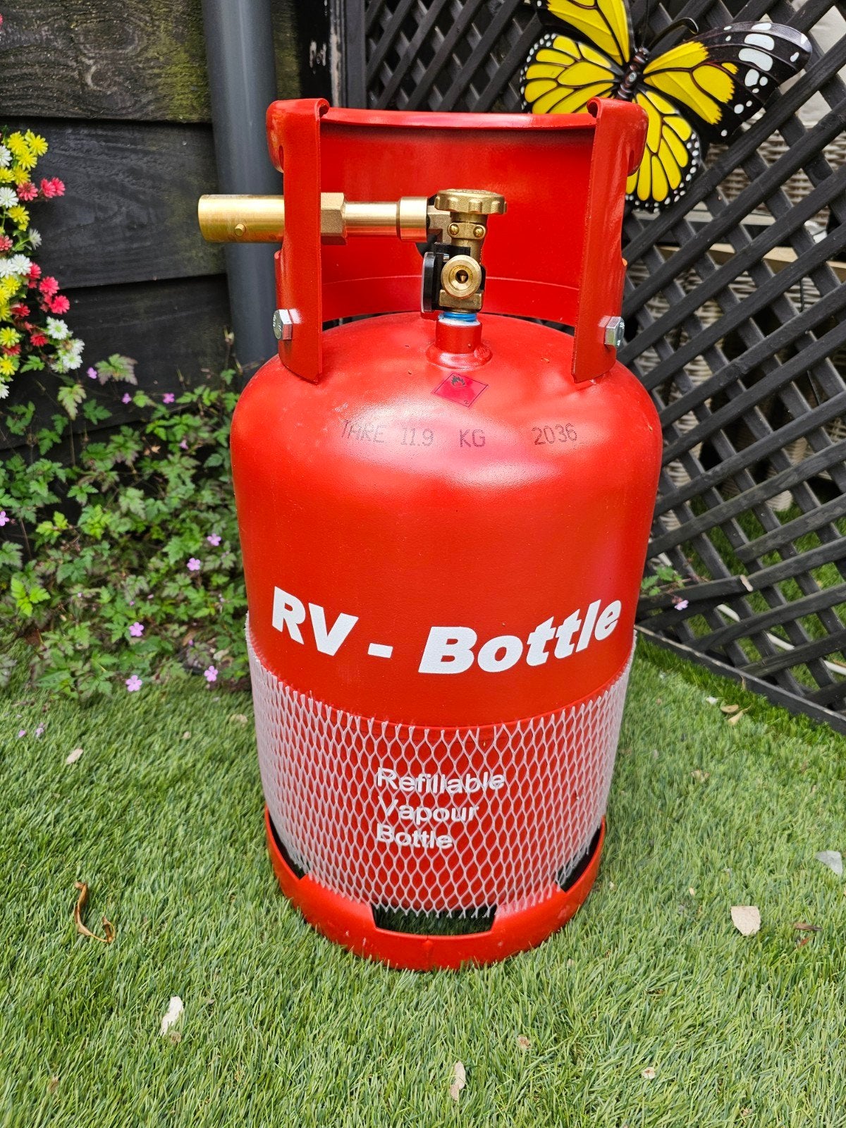 LPG Gasfles RV-Bottle - Nog 10 jaar goedgekeurd, Ophalen of Verzenden