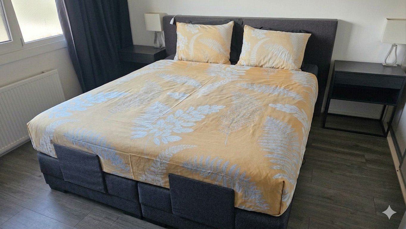 Boxspring  180x210 met elektrische verstelbare bodems, 210 cm, Tweepersoons, Ophalen of Verzenden, 180 cm