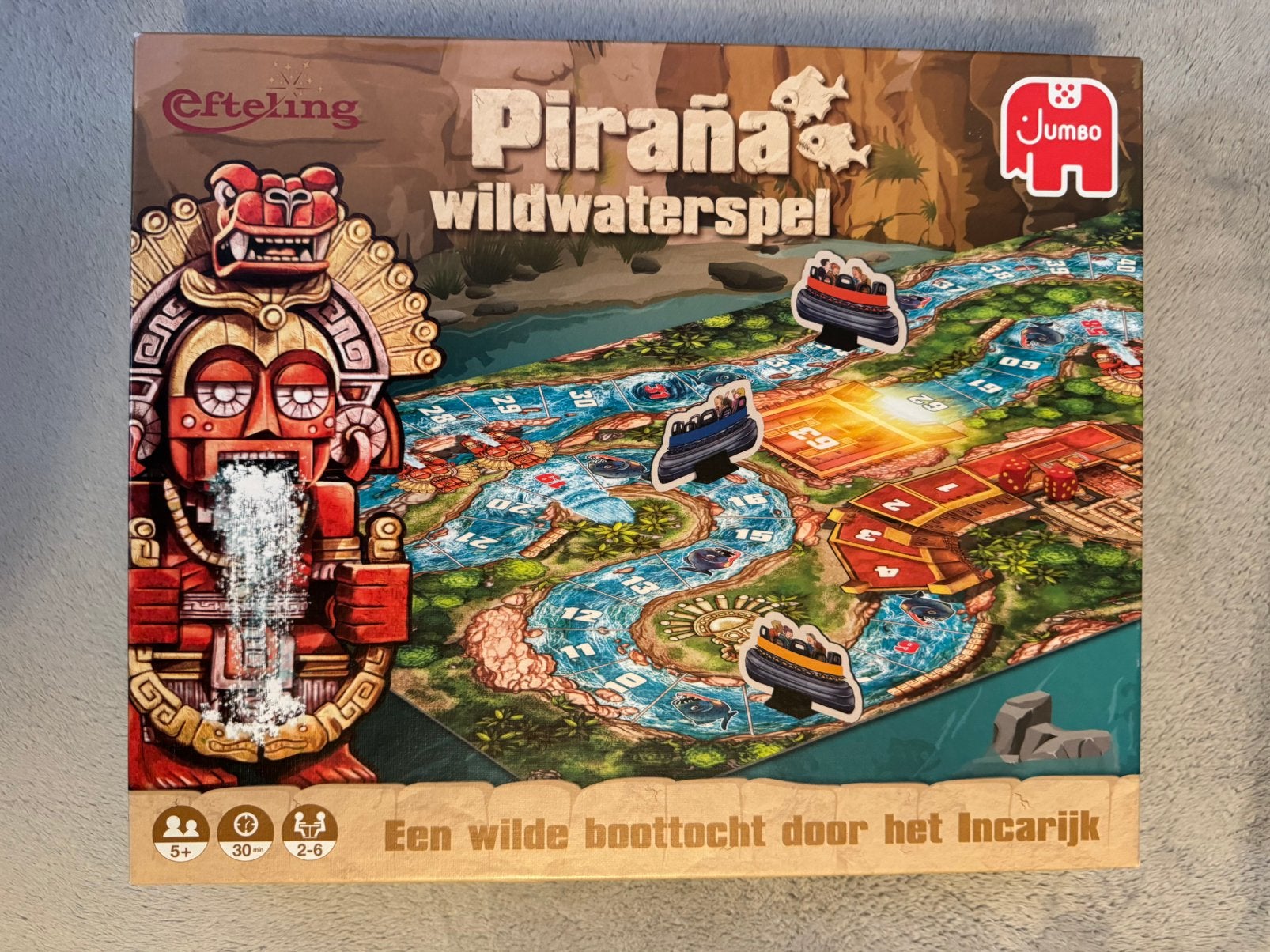 Efteling Piraña wildwaterspel, Ophalen of Verzenden, Zo goed als nieuw