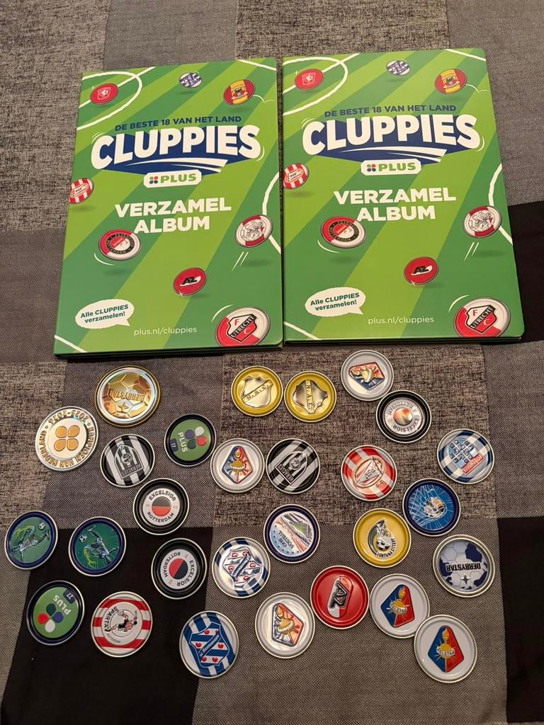 Plus supermarkt cluppies + lege albums ⚽️, Plus, Ophalen of Verzenden