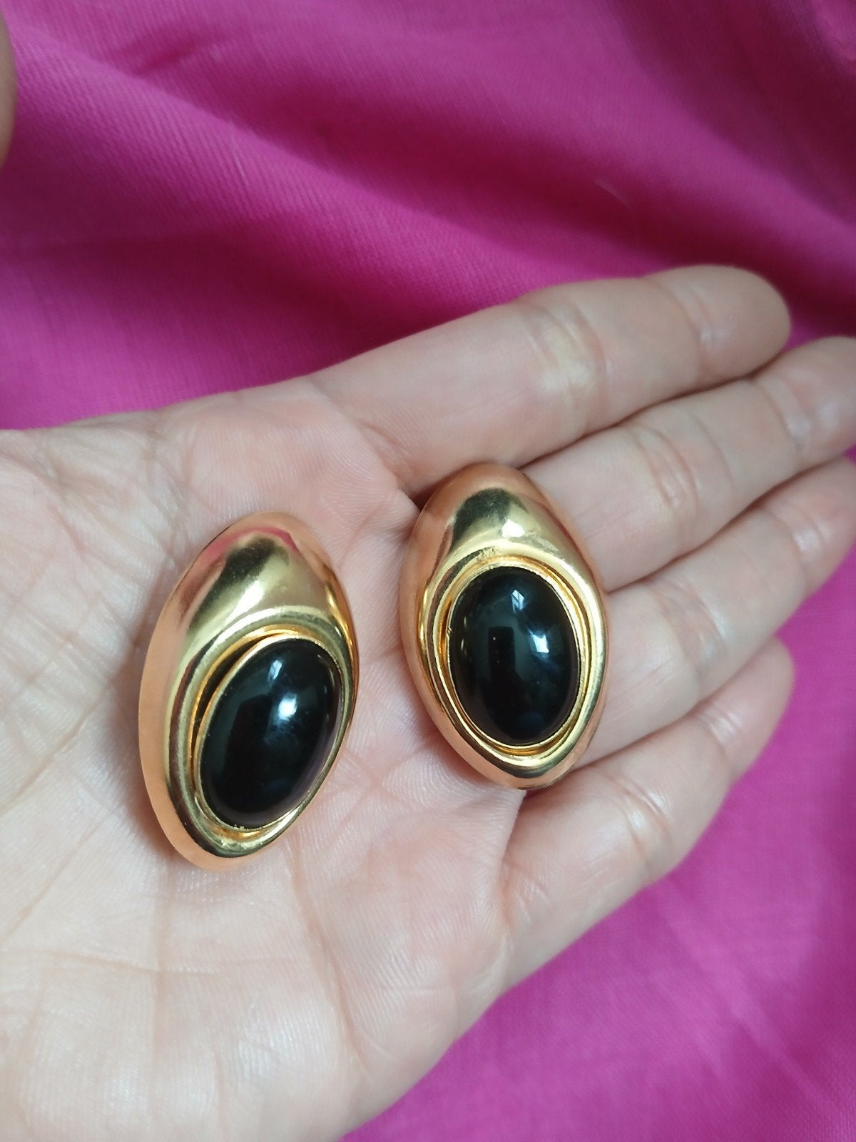 Vintage oorclips, Sieraden, Tassen en Uiterlijk, Oorbellen, Ophalen of Verzenden